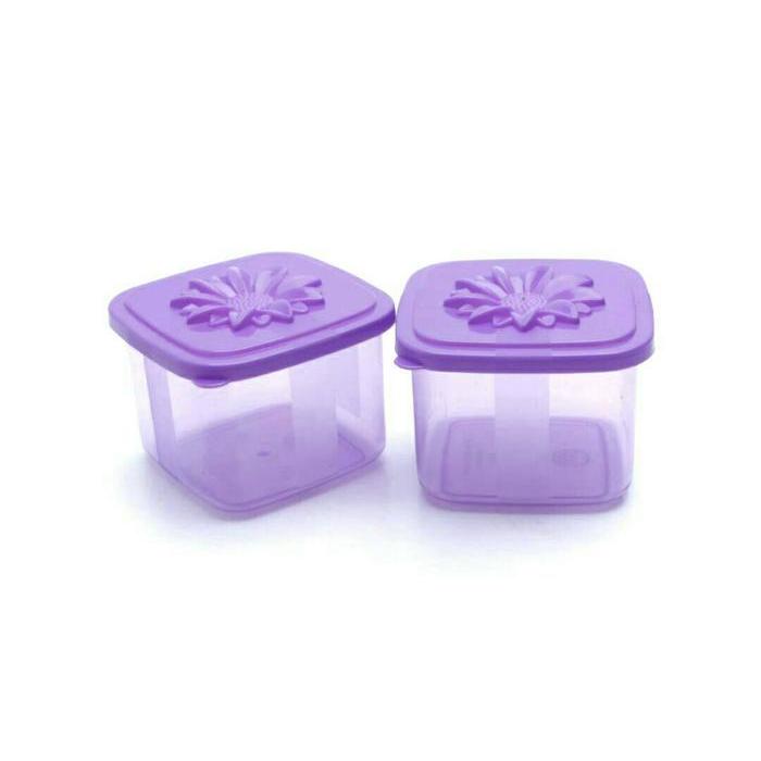 Kotak Toples Plastik Ukuran 500ml - Warna Ungu