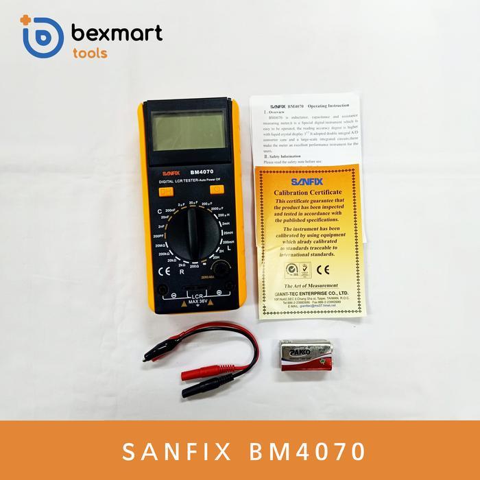 Promo LCR Meter Digital SANFIX BM4070 LCR Meter