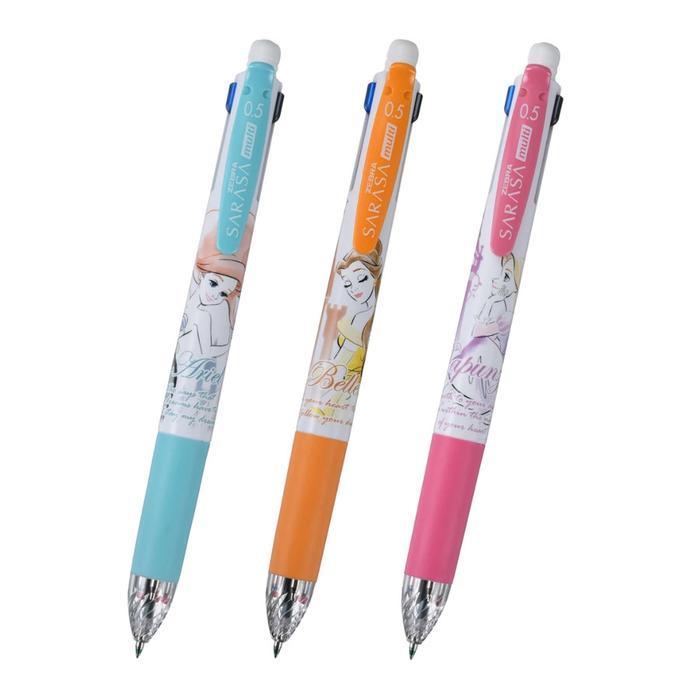 Stok Baru Zebra Sarasa Multi 4+1 Disney Princess Store Exclusive Limited Edition