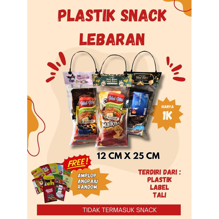 PLASTIK SNACK KEMASAN HAMPERS THR LEBARAN