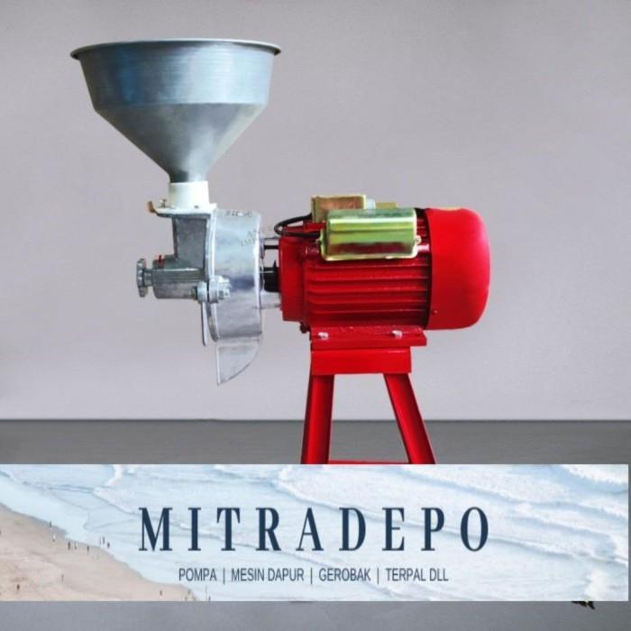 MESIN PENGGILING PENEPUNG BERAS JAGUNG KOPI BIJI-BIJIAN BASAH KERING