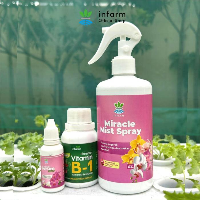 INFARM - Paket Vitamin Anggrek Premium, Penguat Akar & Perangsang Bunga