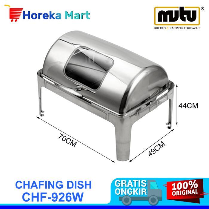 Tempat Pemanas Makanan Prasmanan Chafers Serving Dishes CHF-926W