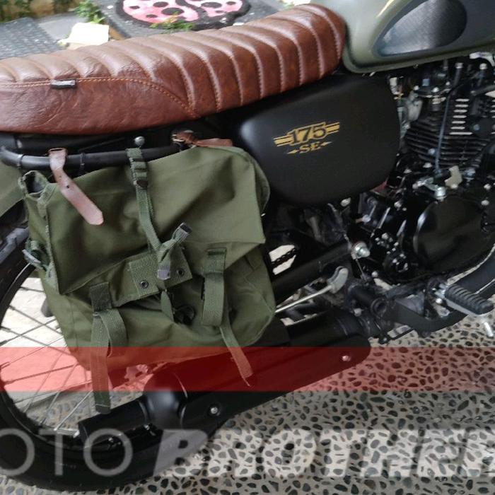 Hot Sale Side Bag / Tas Motor Kawasaki W175 W 175 Custom Universal