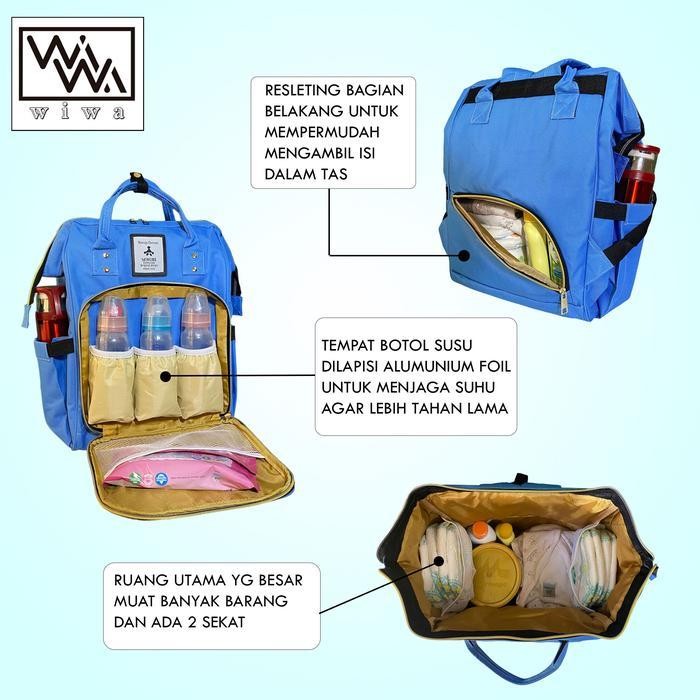 Diaper Bag Monobe / Tas Perlengkapan Bayi- Baby Bags Tas Popok
