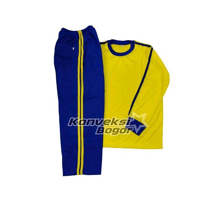 1 STEL BAJU OLAHRAGA ANAK SEKOLAH SD LENGAN PANJANG SERAGAM OLAHRAGA OUTDOOR SPORT