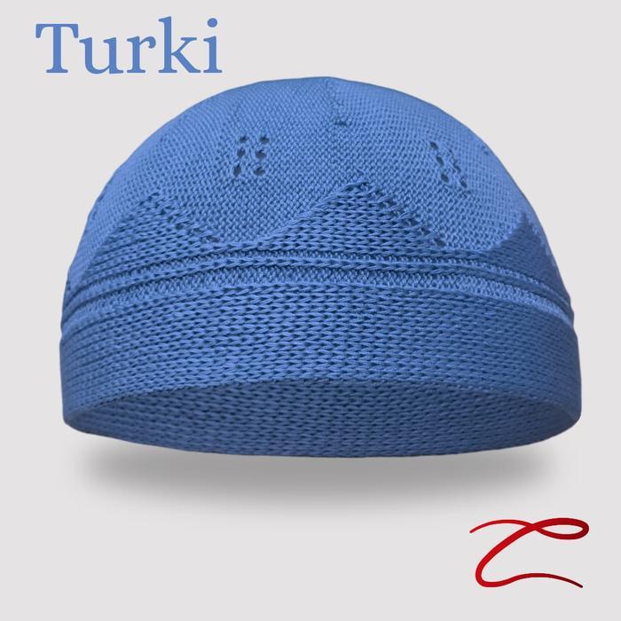 Stok Baru Zeta Peci Turki Dewasa Peci Rajut Yaman Peci Turki Ottoman Warna Putih Kopiah Muslim