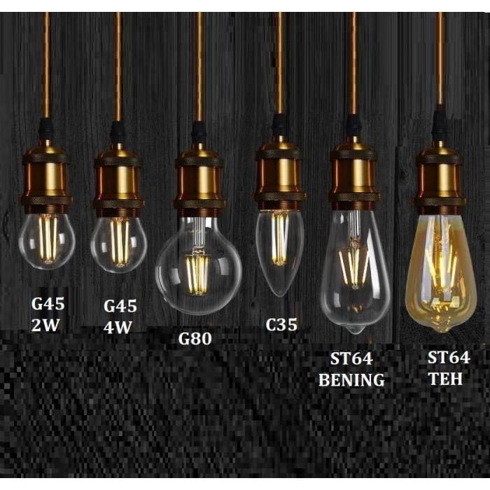 "New" LAMPU FILAMEN LED 4W / LAMPU FILAMEN EDISON / FILAMEN LED CAFE