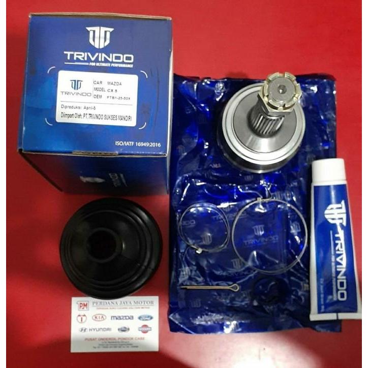 KOMPONEN MESIN MOBIL] CV JOINT OUTER AS RODA LUAR MAZDA CX5 2.0 2.5 2000 CC 2500 CC STANDAR PABRIK