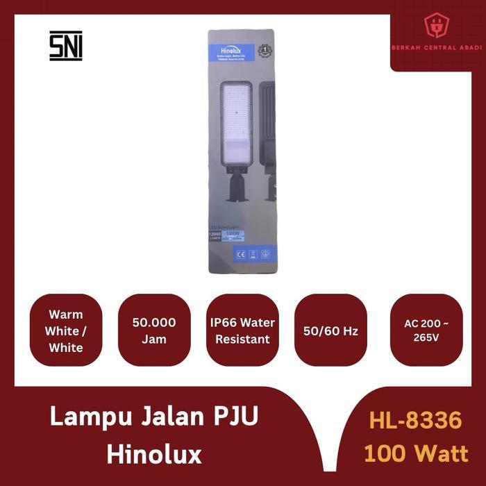 Lampu Jalan Pju Hinolux Sni 100 Watt (Hl8336) Led
