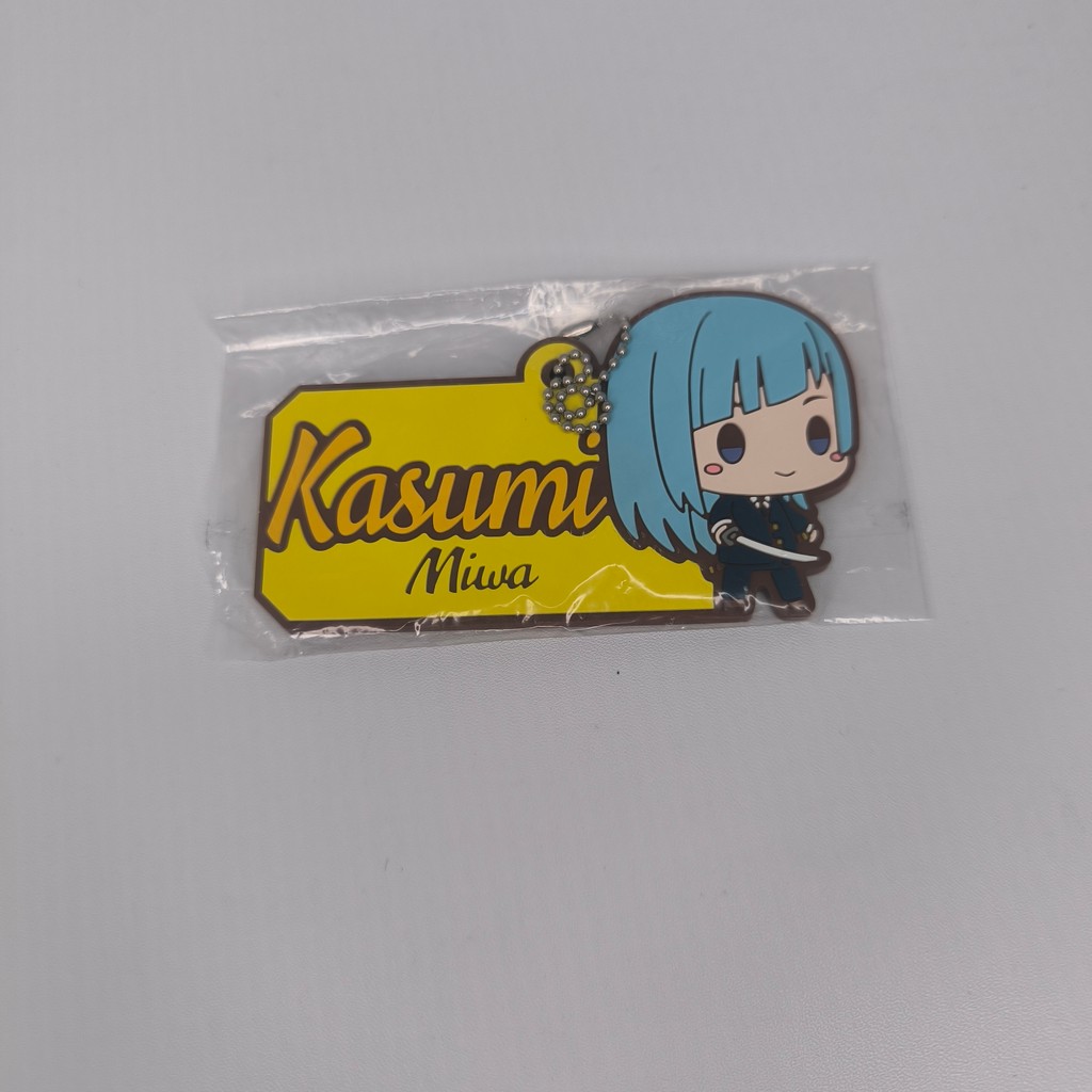 Rubber Strap Keychain Jujutsu Kaisen Miwa Kasumi