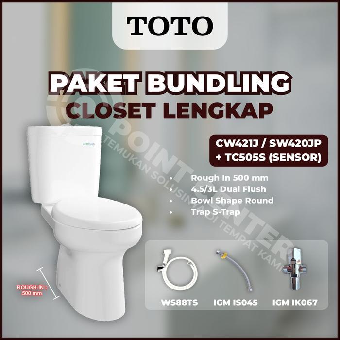 TOTO 420-81S Closet Duduk Bidet