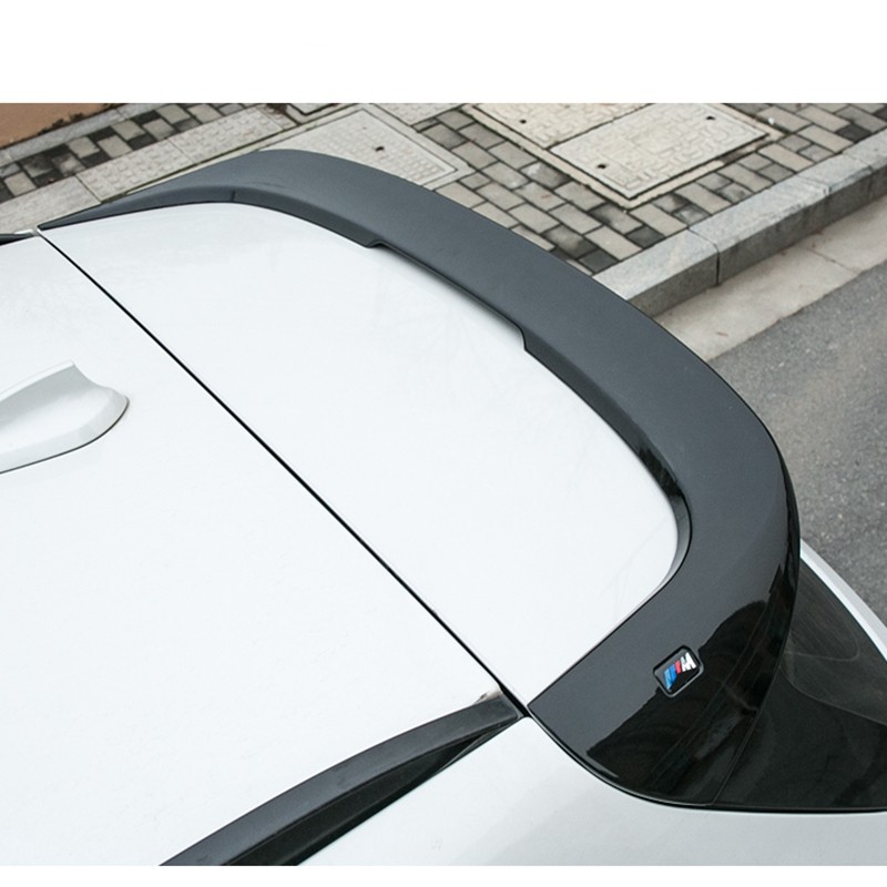For BMW X1 F48 Spoiler 2017-2019 BMW 1 series hatchback ABS Material Car Rear Wing Primer Color Rear