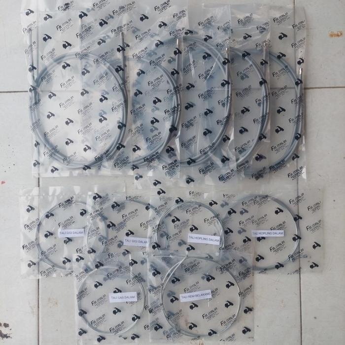 Kabel Set Vespa Luar Dalam Tali Gas Kopling Persneling Rem Belakang Motorcycle Vespa Super Sprint