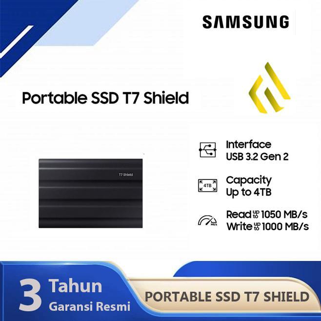 SSD T7 Shield 2TB Portable SSD Eksternal SSD USB 3.2