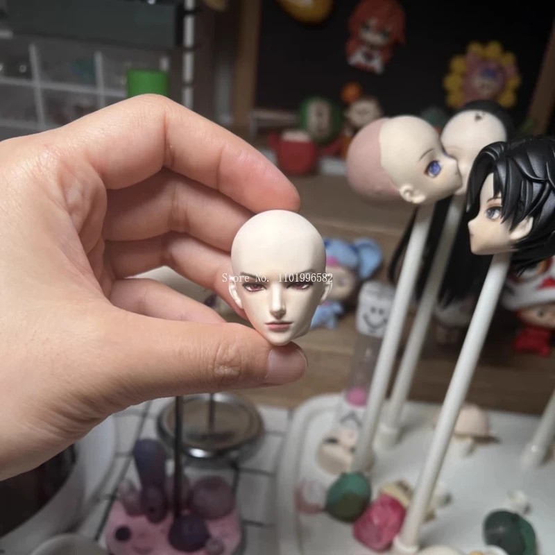 Ultra Light Clay Doll Correct Proportion Man Face Silicone Mold DIY Polymer Clay Animation Character