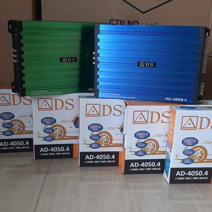 POWER ADS 4050.4 POWER ADS 405.4 AMPLIFIER MOBIL 4 CHANNEL ADS