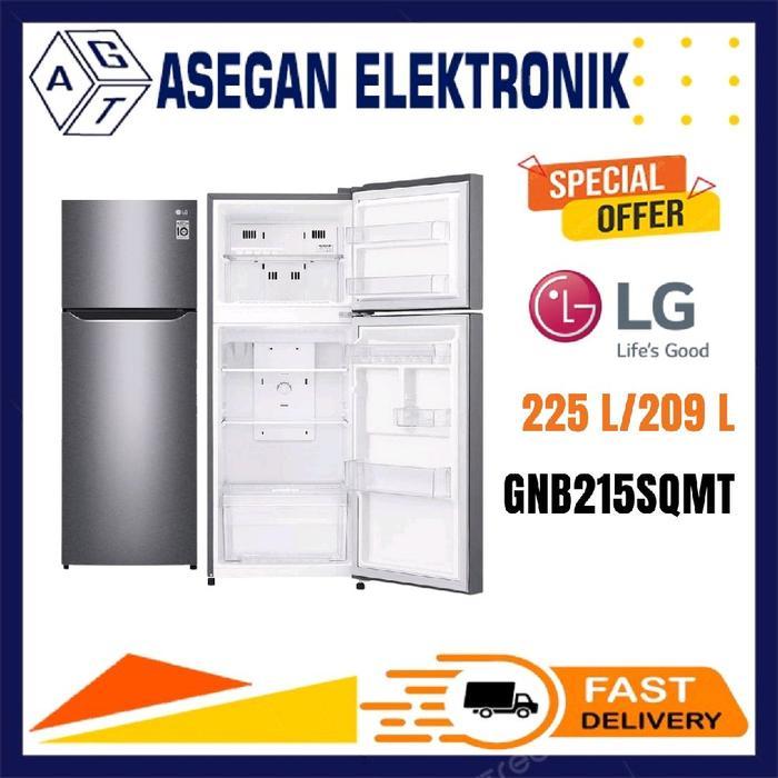 LG GN-B215SQMT KULKAS 2 PINTU INVERTER GNB215SQMT GNB215 215SQMT MURAH