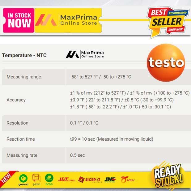 Testo 106 thermometer for food applications ORIGINAL