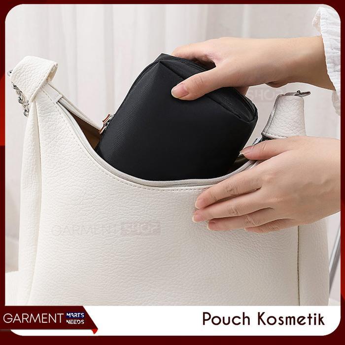 Pouch Kosmetik Travel Bag Korea Tempat Lipstik Bedak Sabun Travel Kit