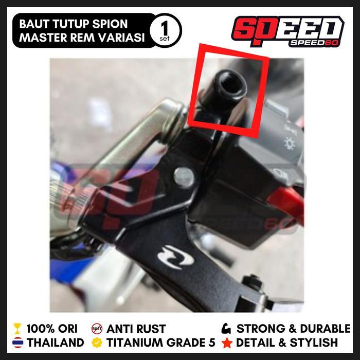 TITANIUM PROBOLT BAUT TUTUP SPION MASTER REM VARIASI RCB KTC GRADE 5