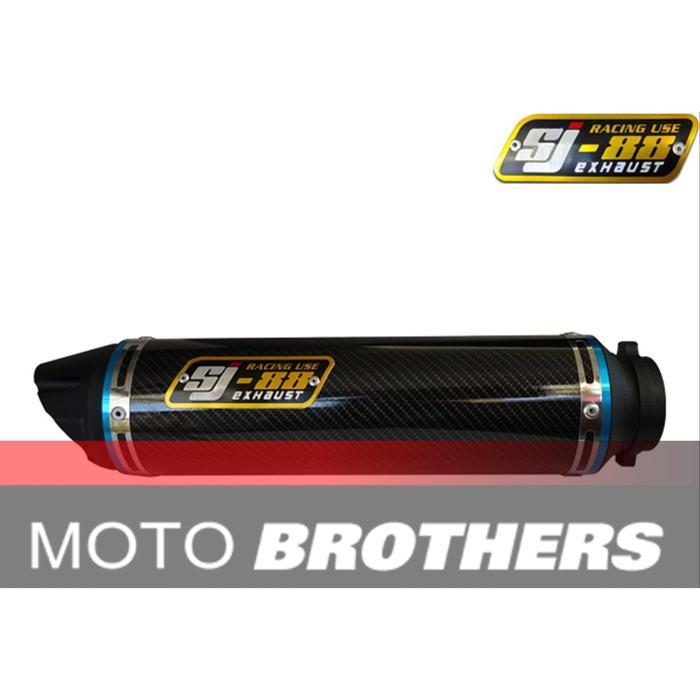 Knalpot Sj-88 Carbon Satria Fu 150 Fi Injection