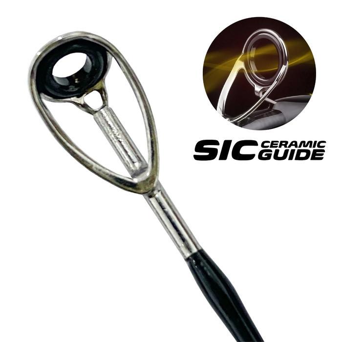 Pusat Alat Pancing - 1 Set Joran Pancing Spinning & Casting 1.65M 1.80M Gagang Karbon Joran Casting