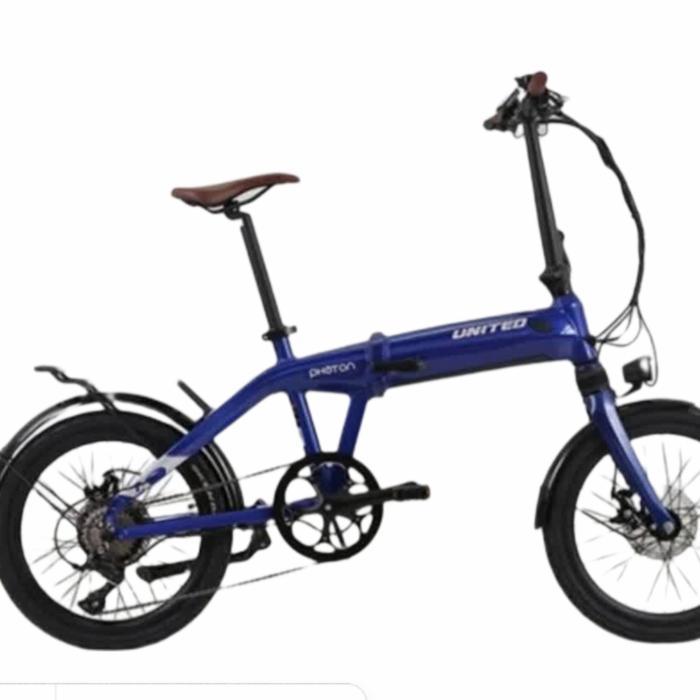 Sepeda Lipat Listrik United Photon 20 Inch
