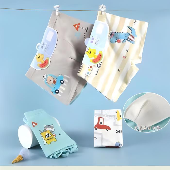 Celana Dalam Anak Laki Laki 2-14 Tahun Boxer Anak Cowok Katun 12 Pcs Import Celana Boxer Anak Laki
