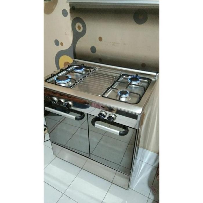 TERLARIS kompor+oven modena 4 tungku