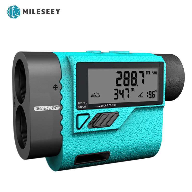 Mileseey 600M Pengukur Jarak Laser Golf Teleskop Golf Pengukur Jarak Laser Monokular Pengukur Jarak 