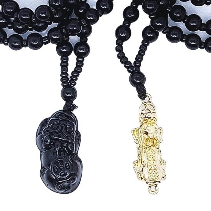 HRG DISKON Kalung Liontin Batu Giok Naga Pixiu - VeE Kalung Kesehatan Jade