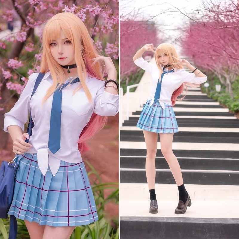Kitagawa Marin Cosplay Anime My Dress Up Darling Kitagawa Marin Cosplay Costume Dresses Womens