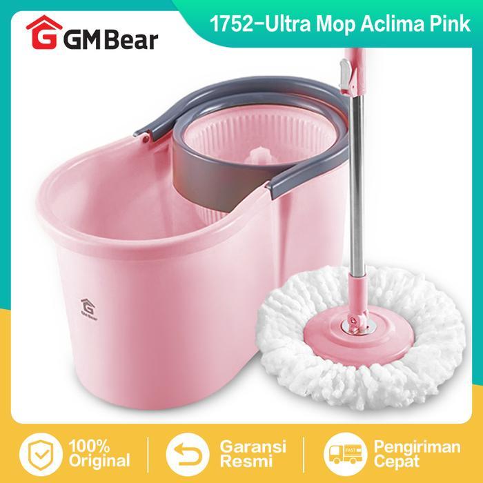 Alat Pel Lantai Ultra Mop Aclima 1752 - Pelan Lantai Spin Mop Pel Putar