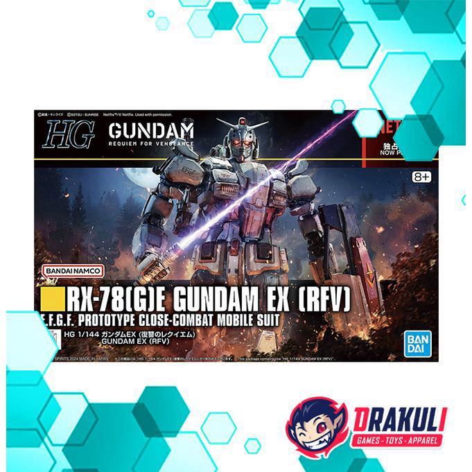JUAL BANDAI Plamo HG 1/144 Gundam Ex (RFV)