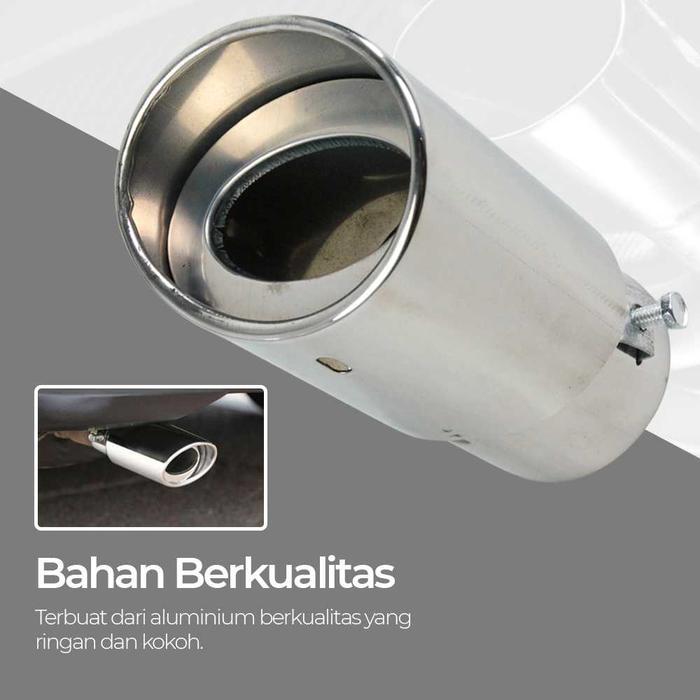 "New" OTOHEROES Muffler Ujung Pipa Knalpot Mobil Racing - PQG-001 Ujung Knalpot Mobil Variasi Avanza