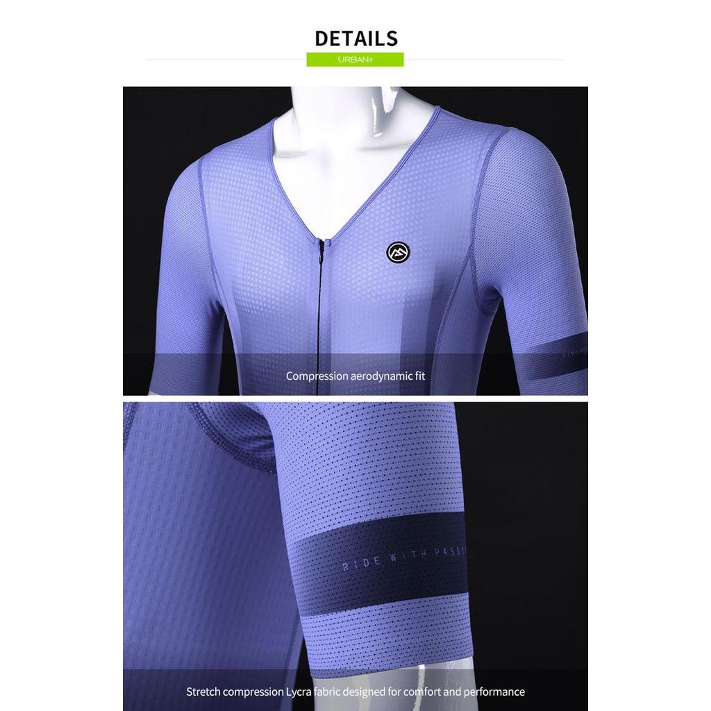 Monton Skinsuit Mens Shizzling Purple Original
