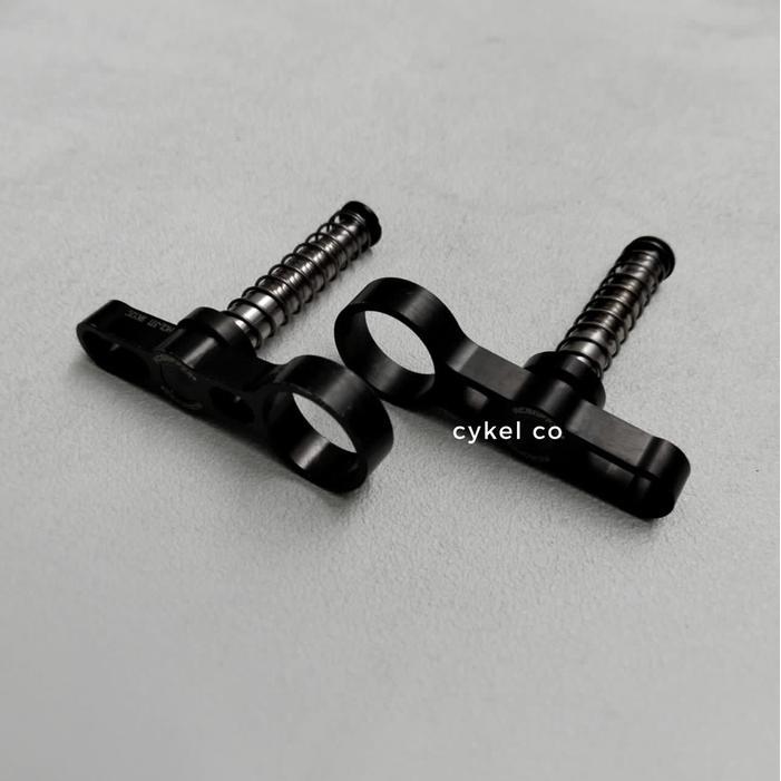 Hinge Clamp Black Titanium Brompt By Aceoffix