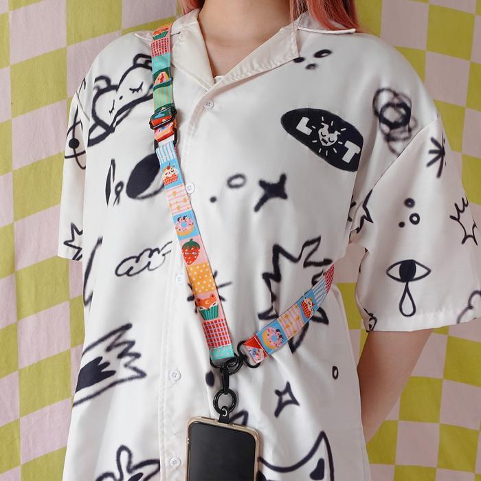 Liunic on Things Dessert Shop Phone Strap Lanyard Original