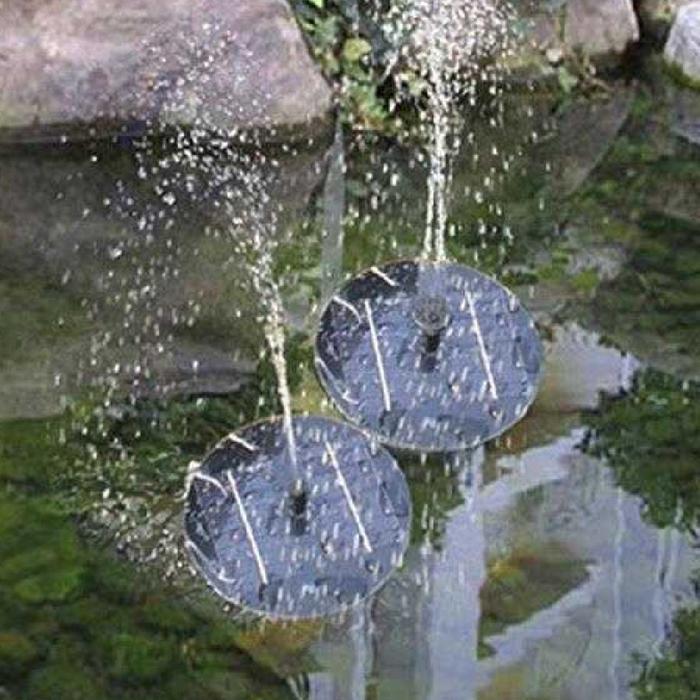 Pompa Air Mancur Kolam Ikan Tenaga Surya Matahari Solar cell/Panel