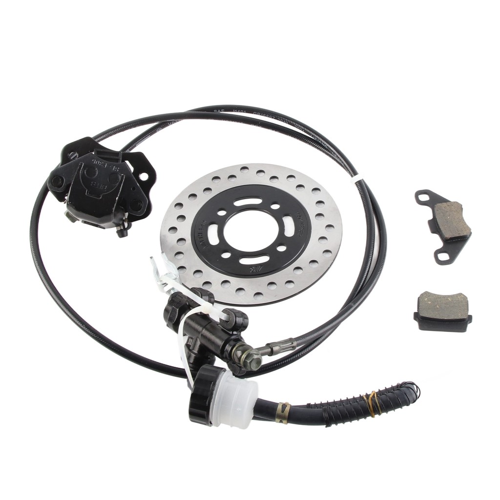 DISKON Hydraulic Disc Brake Kit Professional Functional High Stability Metal Brake Pad for 50cc To 2