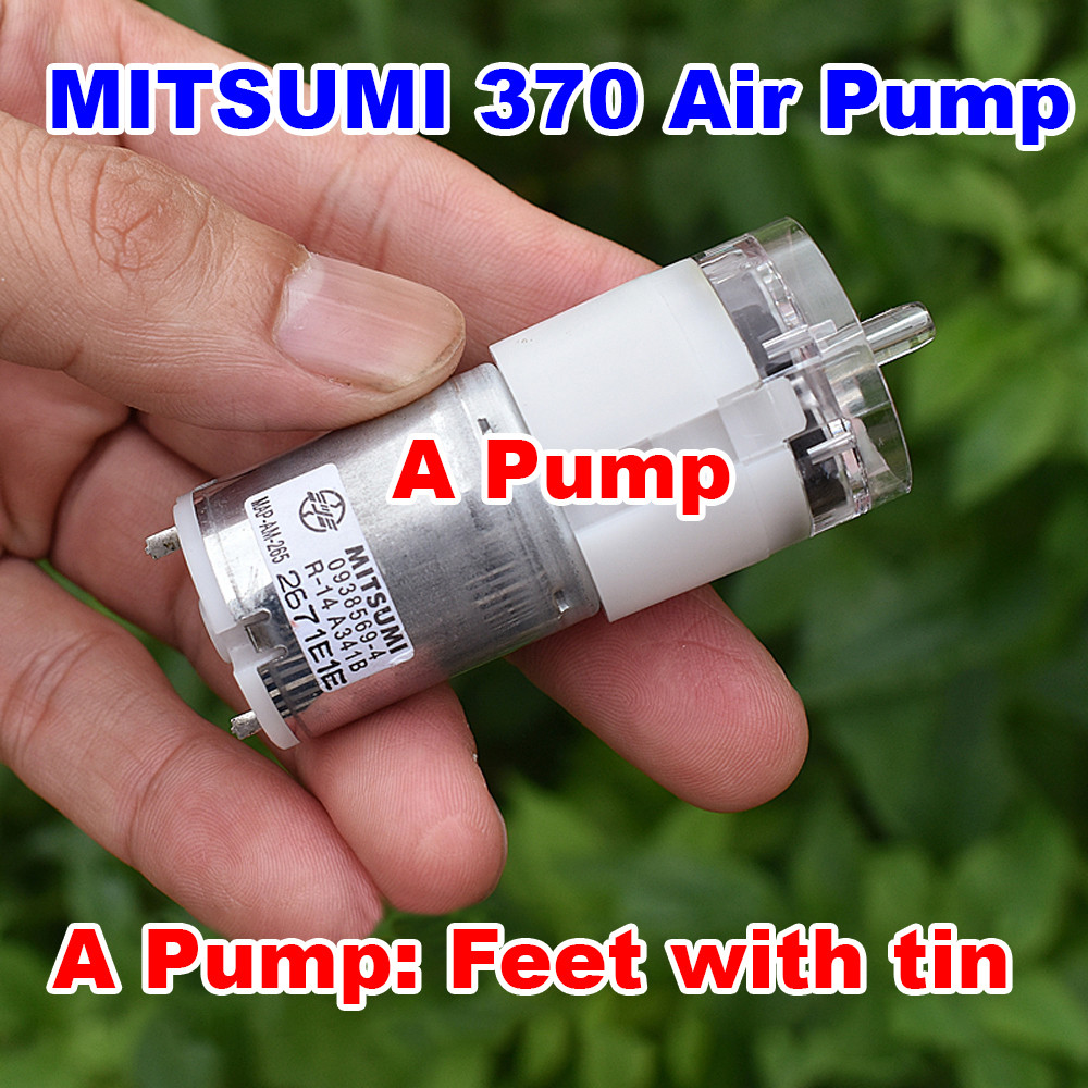 Mitsumi Air Pump Dc 3.7V 5V 6V Sphmomanometer Booster Pump Mute 370 Motor Air Pump Large Flow