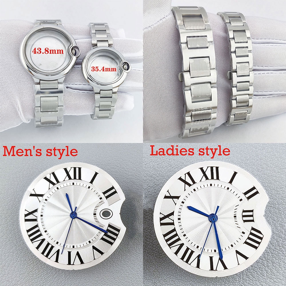 Men's case Miyota 8215/ST6 Women's case stainless steel strap Men's case Women's case gift