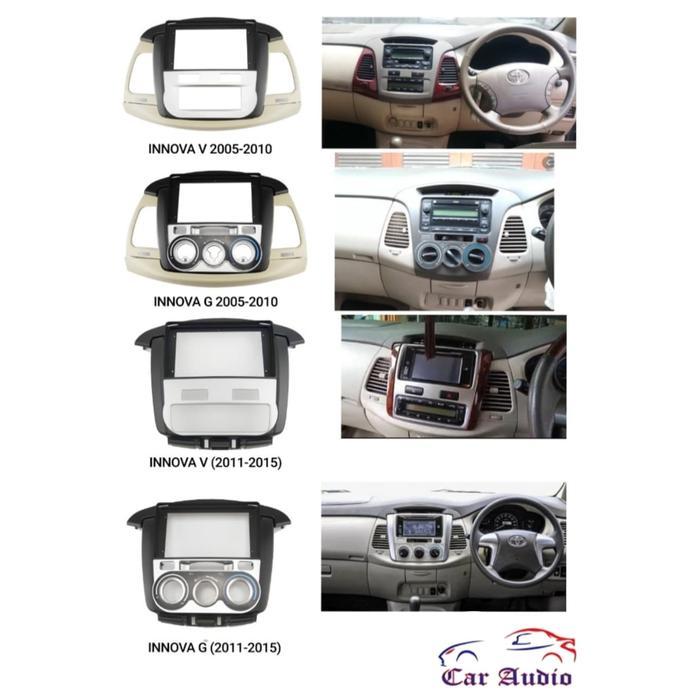 Frame Head Unit Toyota Innova Android 9 Inchi Innova 2005 - 2010 Terbaik