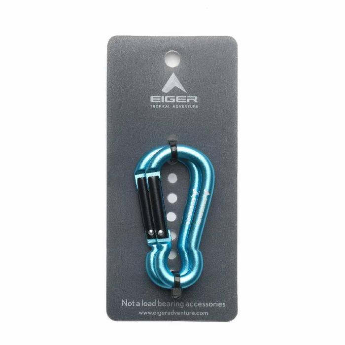 Eiger 6 Mm Pear Shape Carabiner 2 Pc Keychain