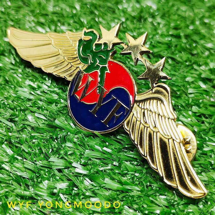 Brivet Brevet Wing Yongmoodo WYF Bela diri militer