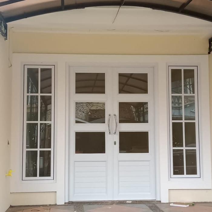 pintu aluminium dan jendela utama