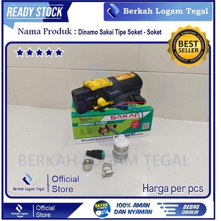 Pompa AIr DC Sprayer Water Pump DC 12v SAKAI / Dinamo Pompa dc Sakai