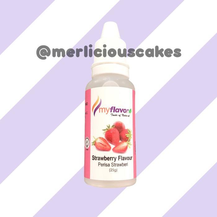 JTTOP MY FLAVOR STRAWBERRY FLAVOUR PERASA PERISA STROBERI MAKANAN KUE MINUMAN