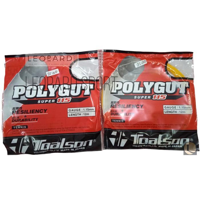 Senar tenis Toalson Polygut super 115 (18)/ senar raket tennis Best Seller